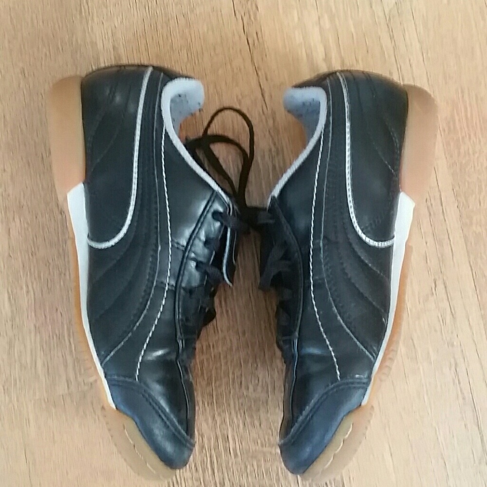 Puma‎ Kids 1.5 Black Lace Up Sneaker Shoes - Picture 5 of 6